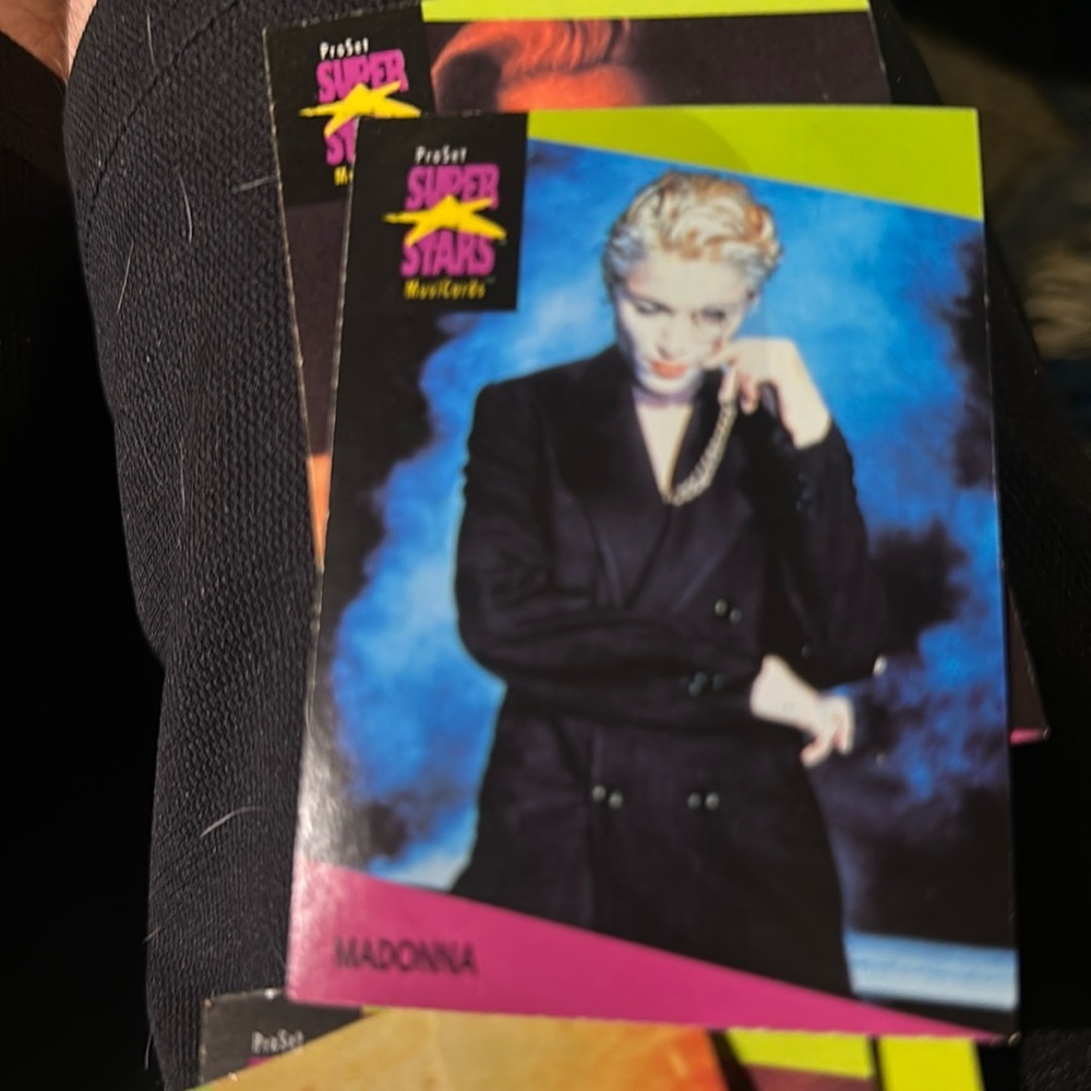 1991 Proset Superstars #67 Madonna   Raw Raw  Musicards New Case